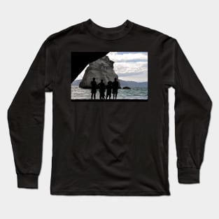 Nouvelle Zélande - Coromandel, Cathedral Coves Long Sleeve T-Shirt